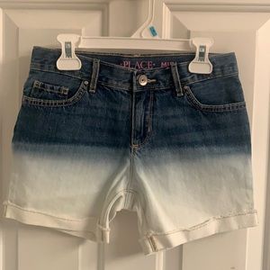 NWT-Girls Children's Place MIDI Jean Shorts
